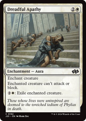 Magic: The Gathering - Dreadful Apathy - Foundations Jumpstart