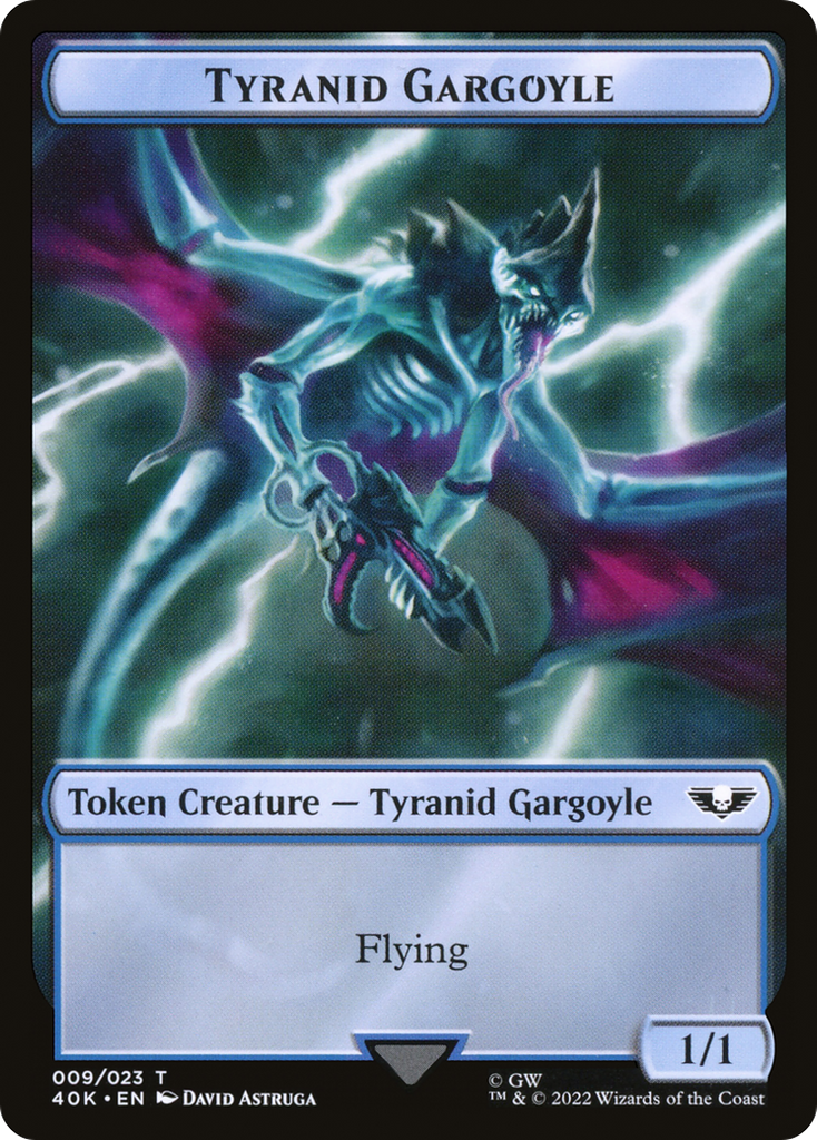 Magic: The Gathering - Tyranid Gargoyle Token - Warhammer 40000 Tokens