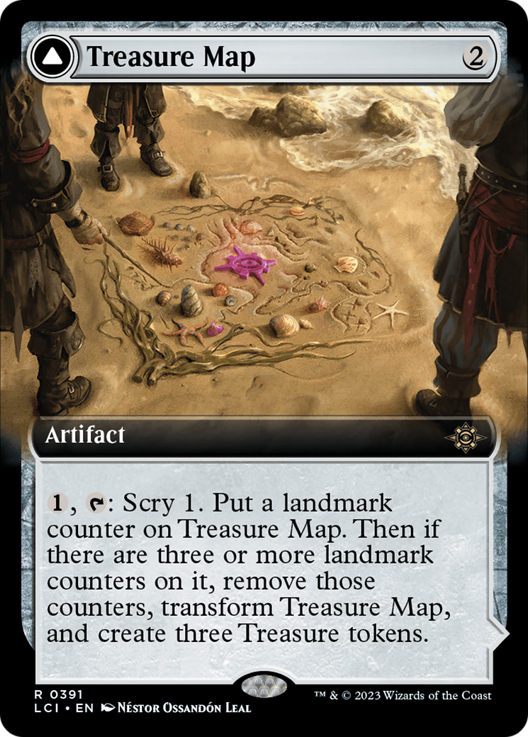 Magic: The Gathering - Treasure Map // Treasure Cove - The Lost Caverns of Ixalan