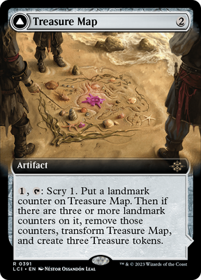 Magic: The Gathering - Treasure Map // Treasure Cove - The Lost Caverns of Ixalan