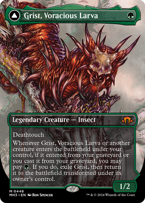 Magic: The Gathering - Grist, Voracious Larva // Grist, the Plague Swarm - Modern Horizons 3