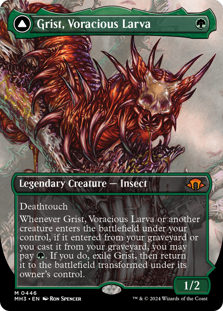 Magic: The Gathering - Grist, Voracious Larva // Grist, the Plague Swarm - Modern Horizons 3