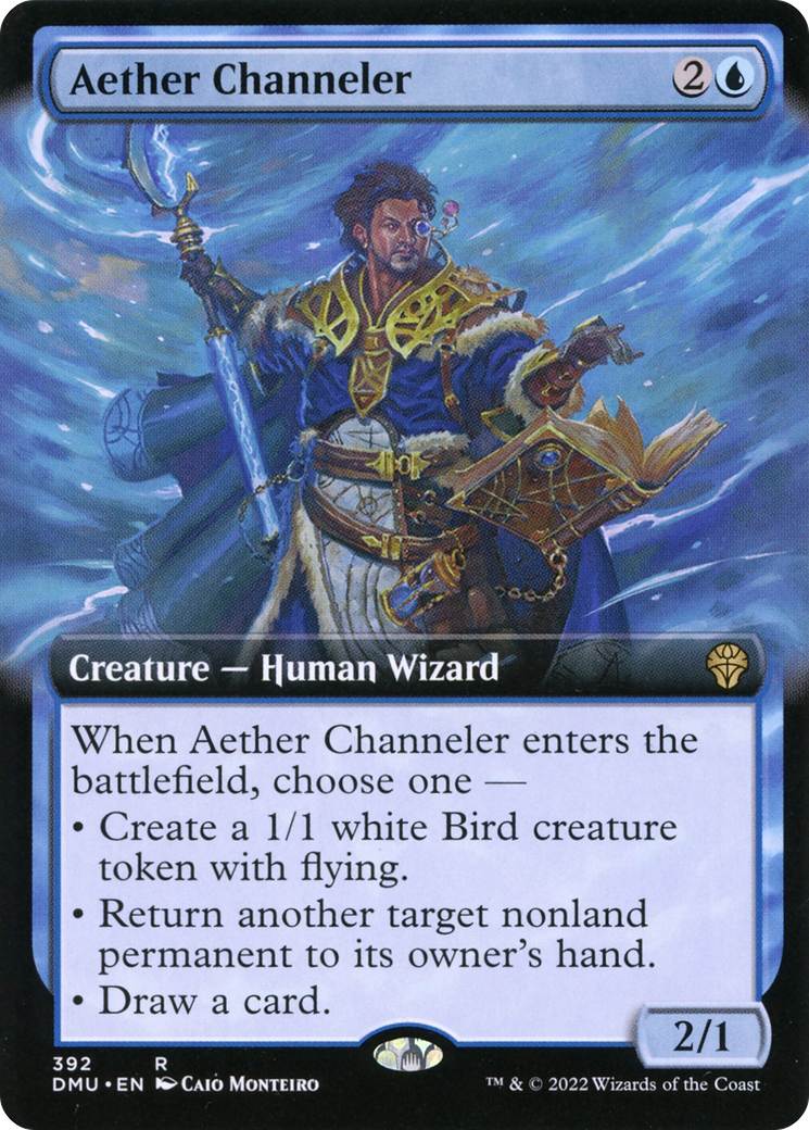 Magic: The Gathering - Aether Channeler Foil - Dominaria United