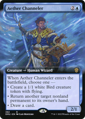 Magic: The Gathering - Aether Channeler Foil - Dominaria United