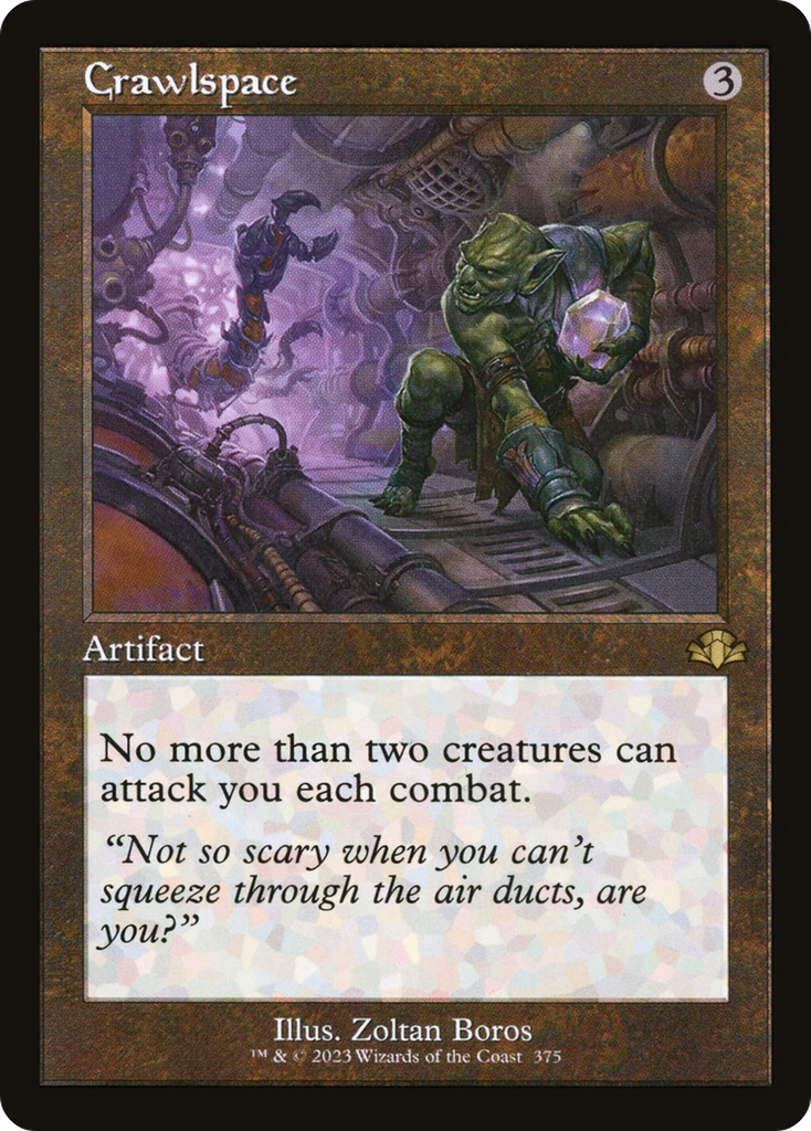 Magic: The Gathering - Crawlspace Foil - Dominaria Remastered