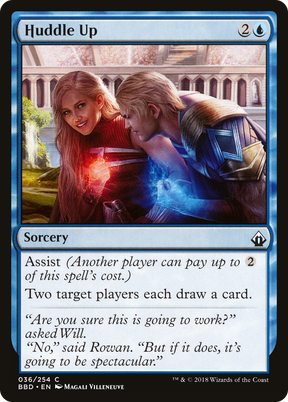 Magic: The Gathering - Huddle Up Foil - Battlebond