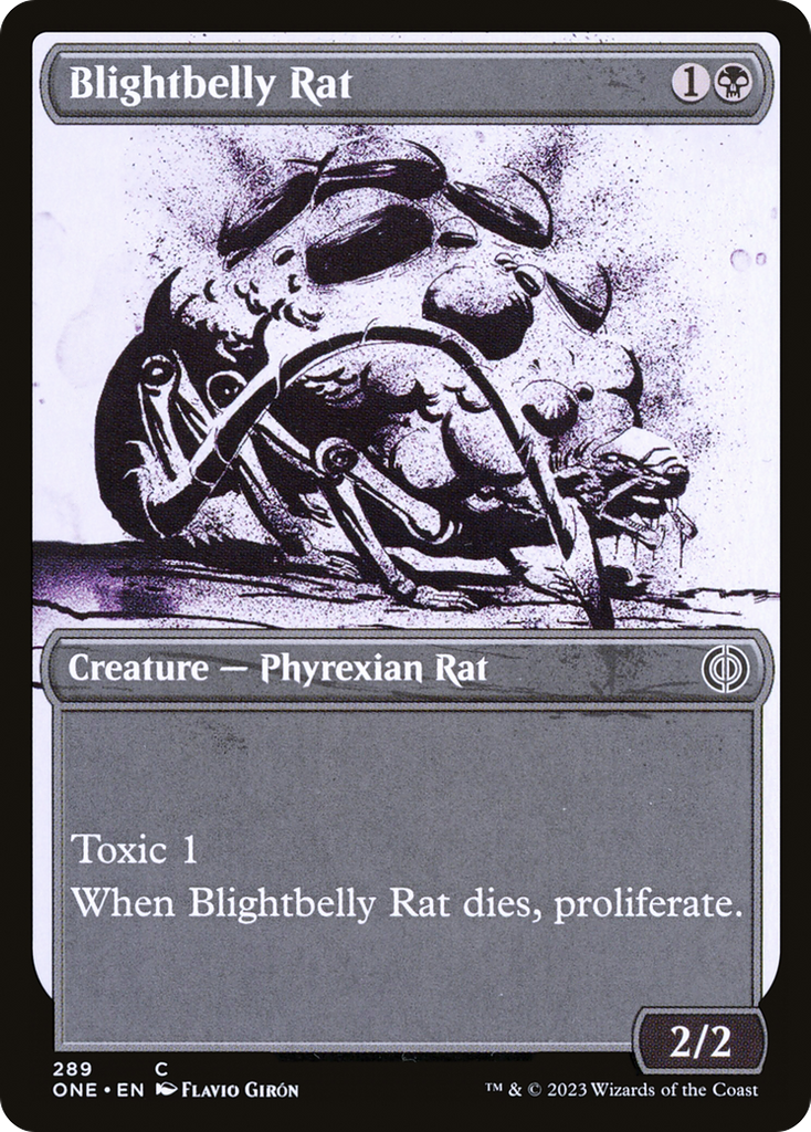 Magic: The Gathering - Blightbelly Rat - Phyrexia: All Will Be One