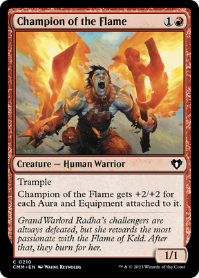 Magic: The Gathering - Champion of the Flame - Commander Masters