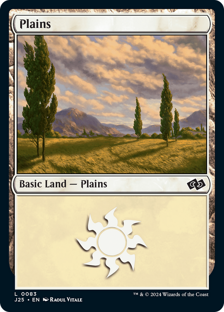 Magic: The Gathering - Plains - Foundations Jumpstart