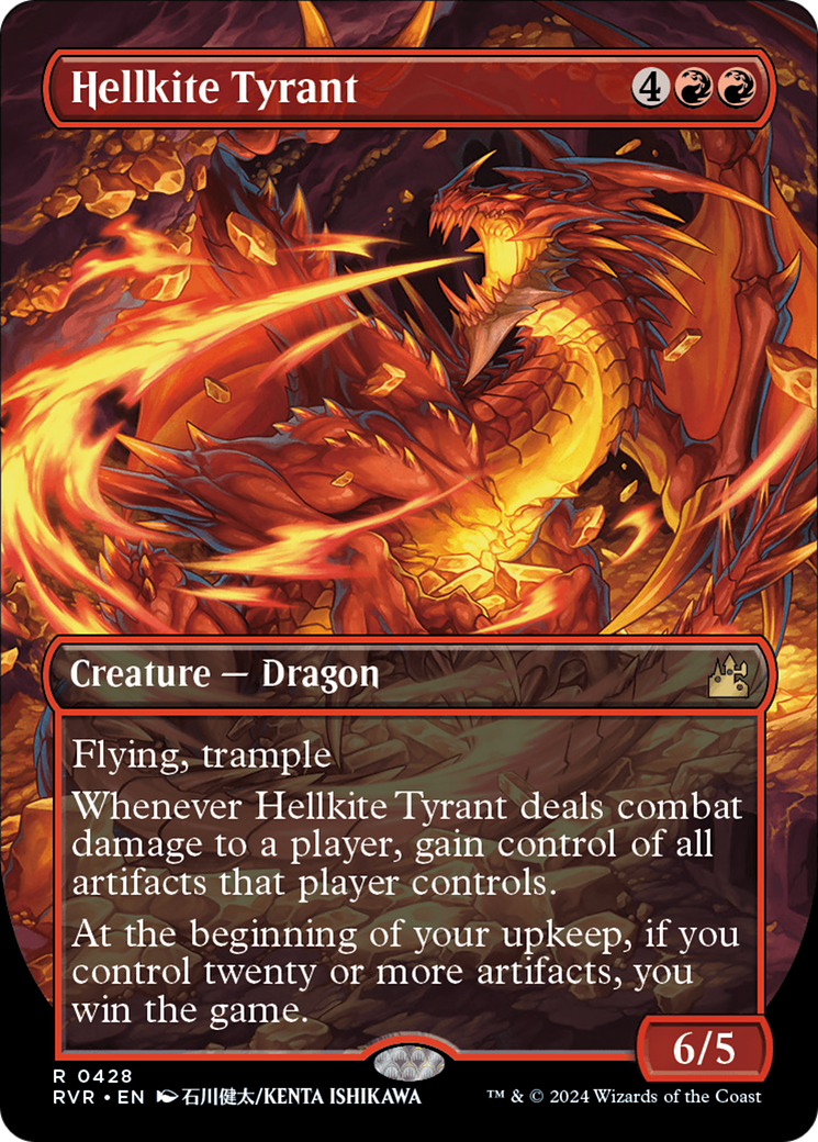 Magic: The Gathering - Hellkite Tyrant - Ravnica Remastered