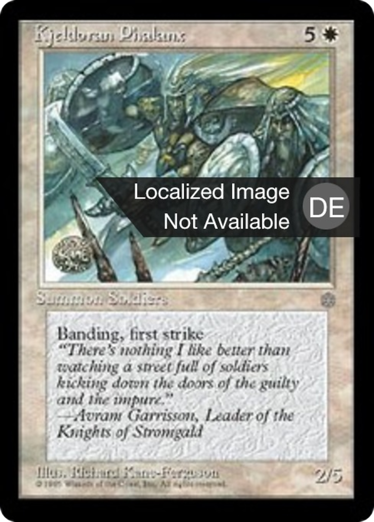 Magic: The Gathering - Kjeldoranische Phalanx - Ice Age
