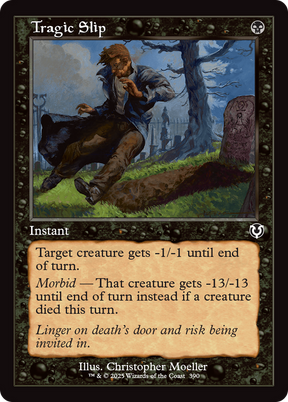 Magic: The Gathering - Tragic Slip Foil - Innistrad Remastered