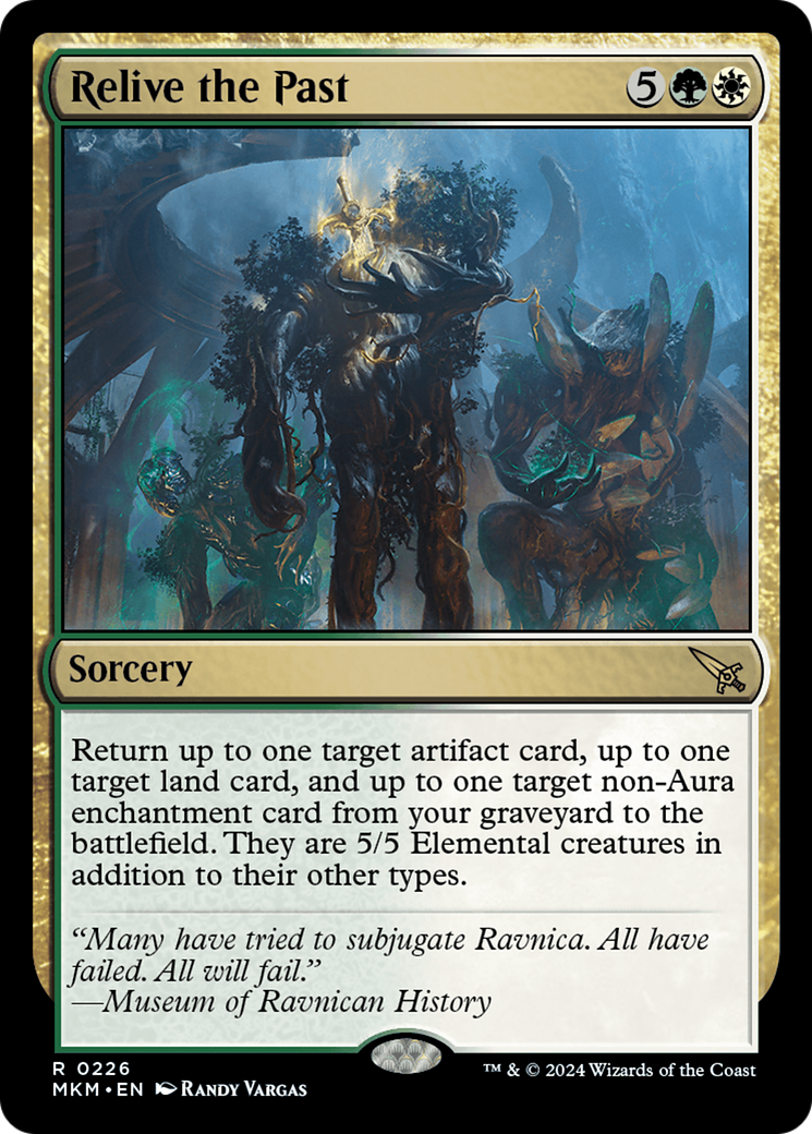 Magic: The Gathering - Relive the Past Foil - Murders at Karlov Manor