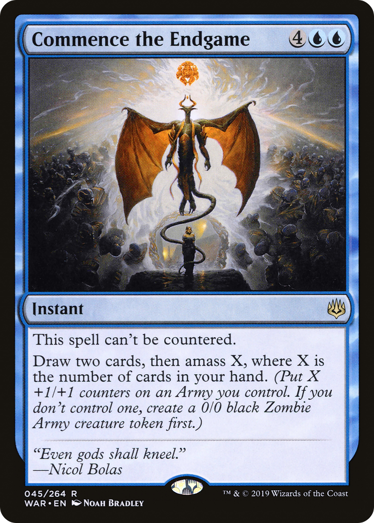 Magic: The Gathering - Commence the Endgame Foil - War of the Spark