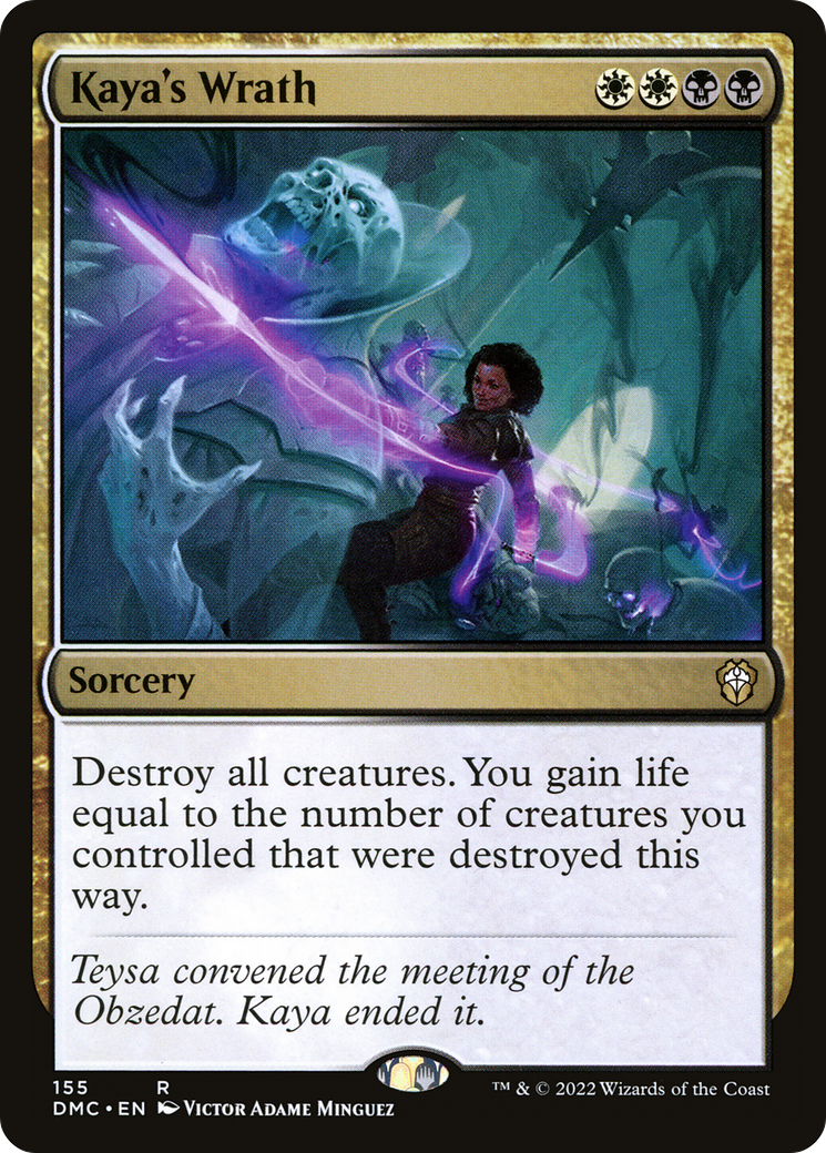 Magic: The Gathering - Kaya's Wrath - Dominaria United Commander