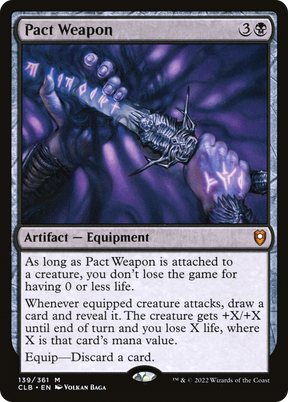 Magic: The Gathering - Pact Weapon - Commander Legends: Battle for Baldur's Gate