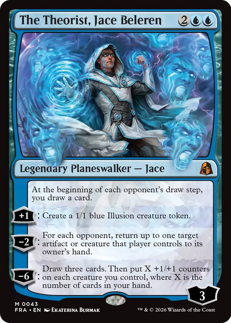 Magic: The Gathering - The Theorist, Jace Beleren - Reality Fracture