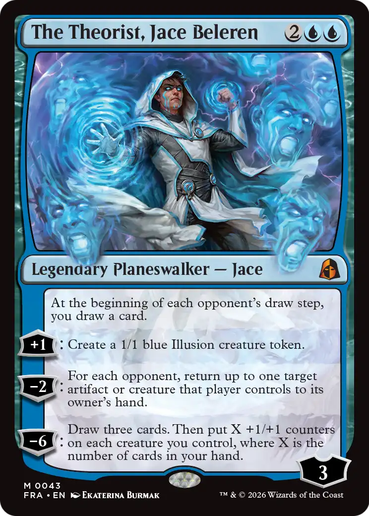 Magic: The Gathering - The Theorist, Jace Beleren Foil - Reality Fracture
