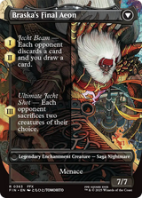 Magic: The Gathering - Jecht, Reluctant Guardian // Braska's Final Aeon Foil - Final Fantasy
