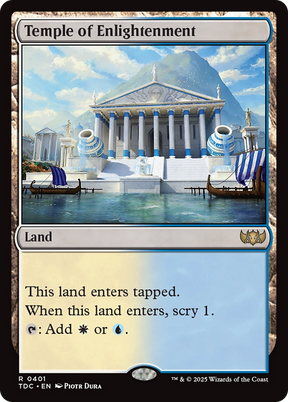 Magic: The Gathering - Temple of Enlightenment - Tarkir: Dragonstorm Commander