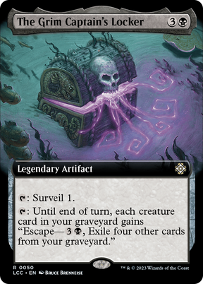 Magic: The Gathering - The Grim Captain's Locker - The Lost Caverns of Ixalan Commander