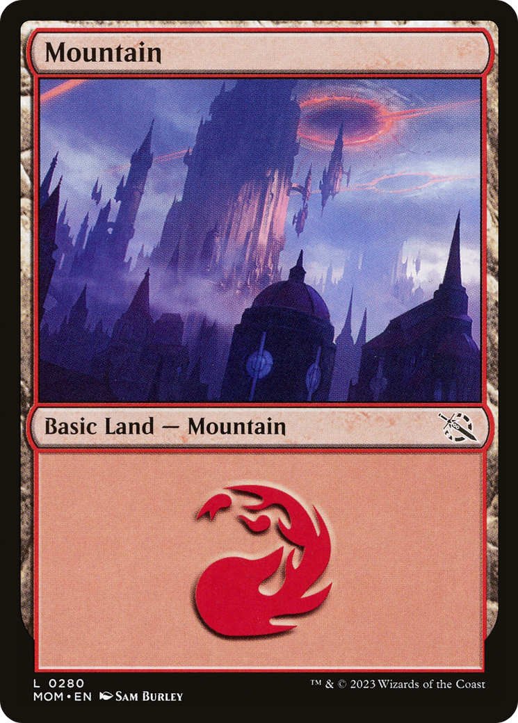 Magic: The Gathering - Mountain #280 Foil - March of the Machine
