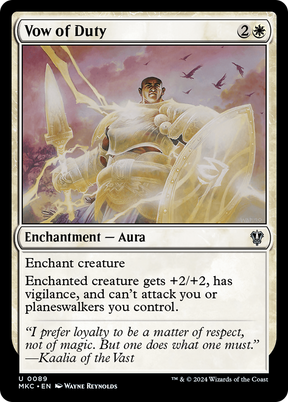 Magic: The Gathering - Vow of Duty - Murders at Karlov Manor Commander