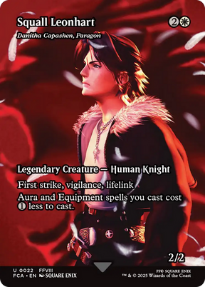 Magic: The Gathering - Danitha Capashen, Paragon - Final Fantasy: Through the Ages