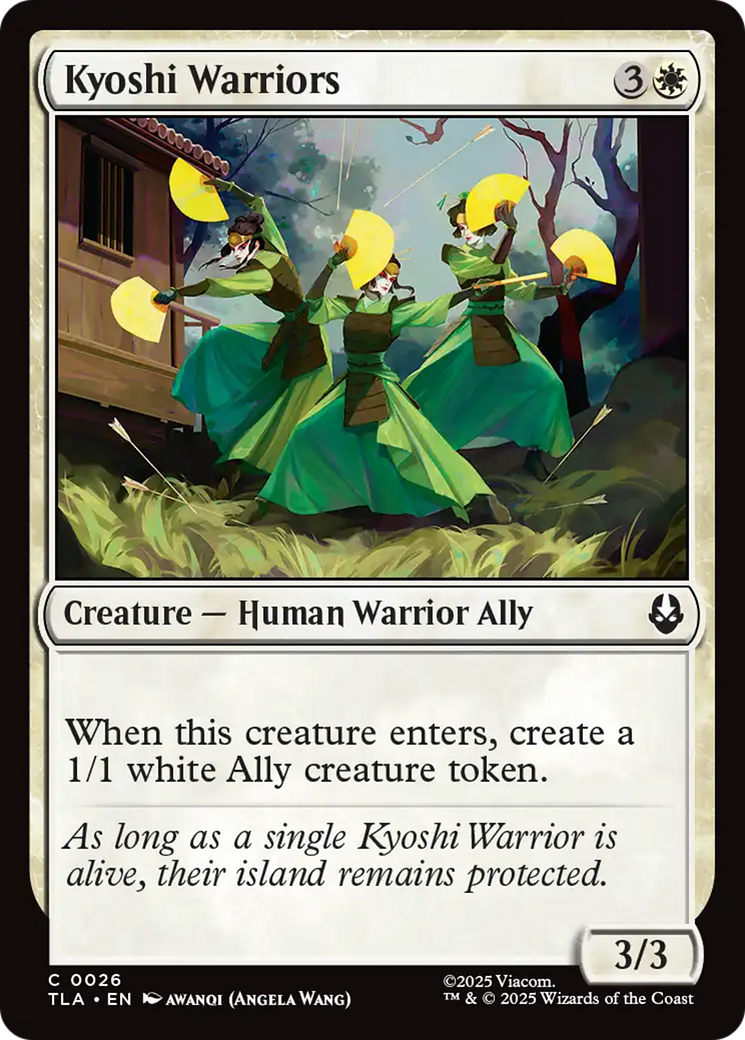 Magic: The Gathering - Kyoshi Warriors - Avatar: The Last Airbender