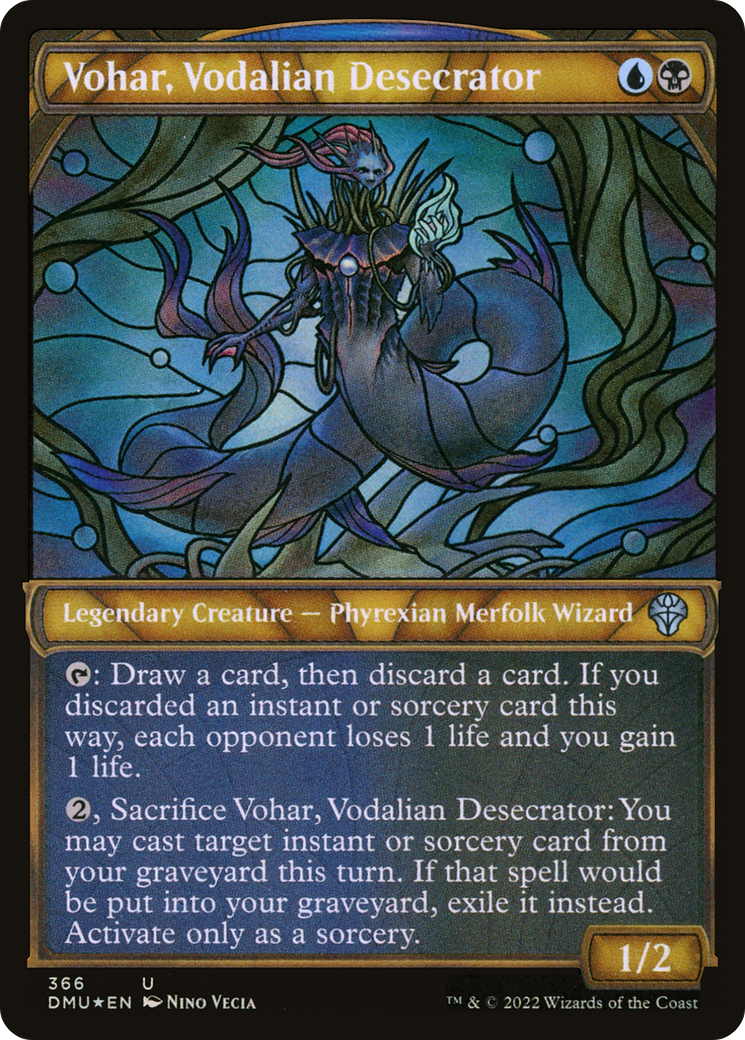 Magic the Gathering - Vohar, Vodalian Desecrator Foil - Dominaria United