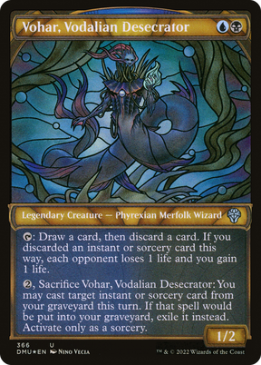 Magic the Gathering - Vohar, Vodalian Desecrator Foil - Dominaria United