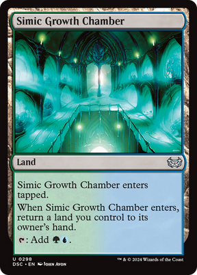 Magic: The Gathering - Simic Growth Chamber - Duskmourn: House of Horror Commander