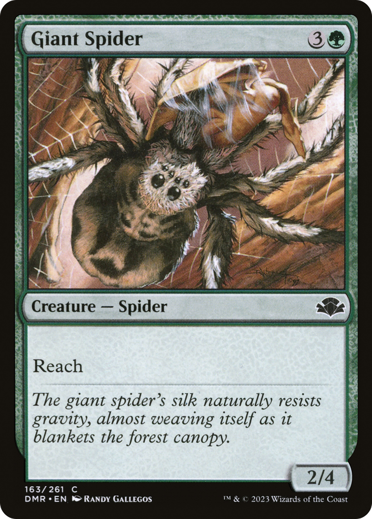 Magic: The Gathering - Giant Spider - Dominaria Remastered