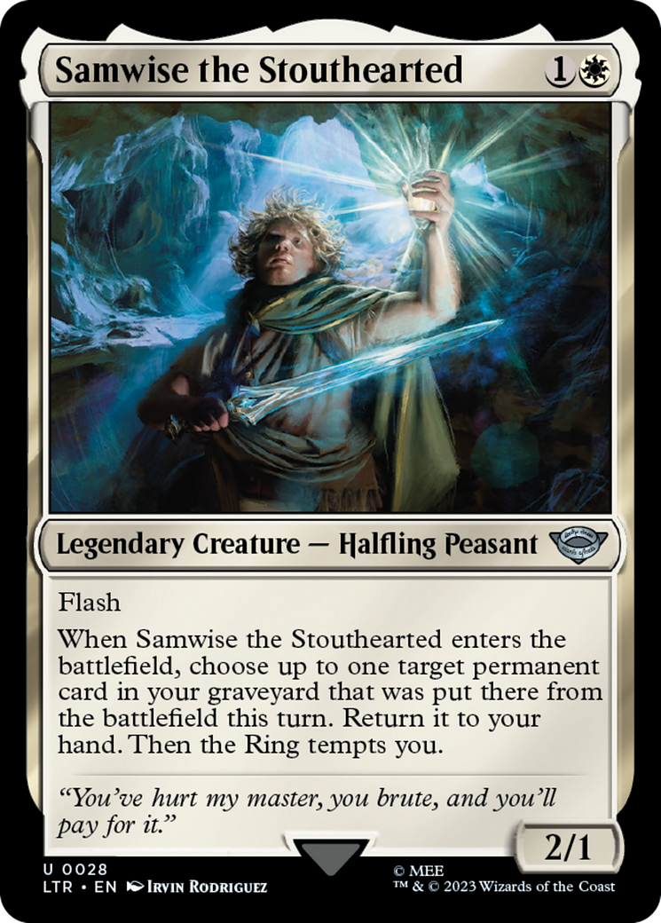 Magic: The Gathering - Samwise the Stouthearted - The Lord of the Rings: Tales of Middle-earth