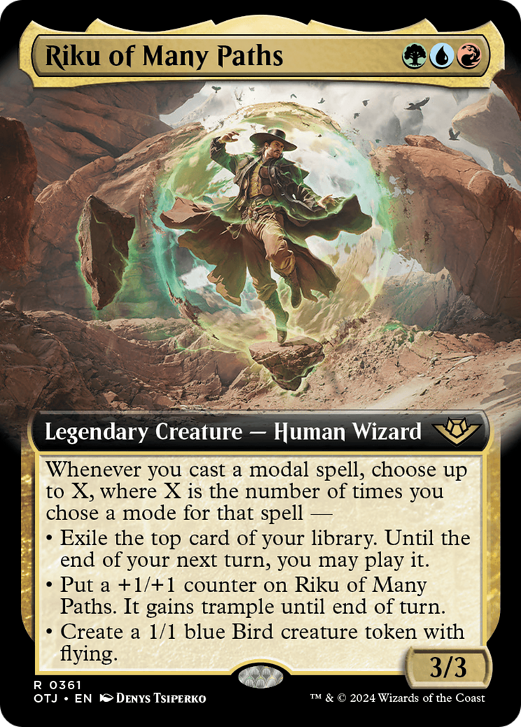 Magic: The Gathering - Riku of Many Paths Foil - Outlaws of Thunder Junction