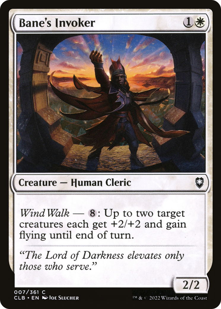 Magic: The Gathering - Bane's Invoker - Commander Legends: Battle for Baldur's Gate