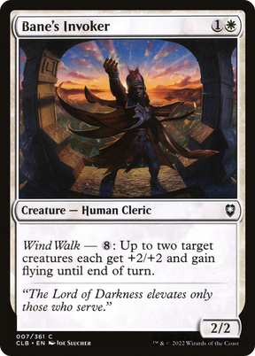 Magic: The Gathering - Bane's Invoker - Commander Legends: Battle for Baldur's Gate