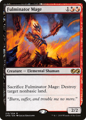 Magic: The Gathering - Fulminator Mage Foil - Ultimate Masters