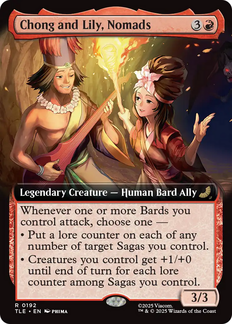 Magic: The Gathering - Chong and Lily, Nomads Foil - Avatar: The Last Airbender Eternal