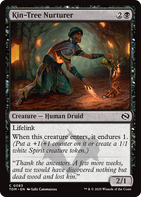 Magic: The Gathering - Kin-Tree Nurturer Foil - Tarkir: Dragonstorm