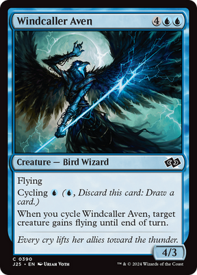 Magic: The Gathering - Windcaller Aven - Foundations Jumpstart