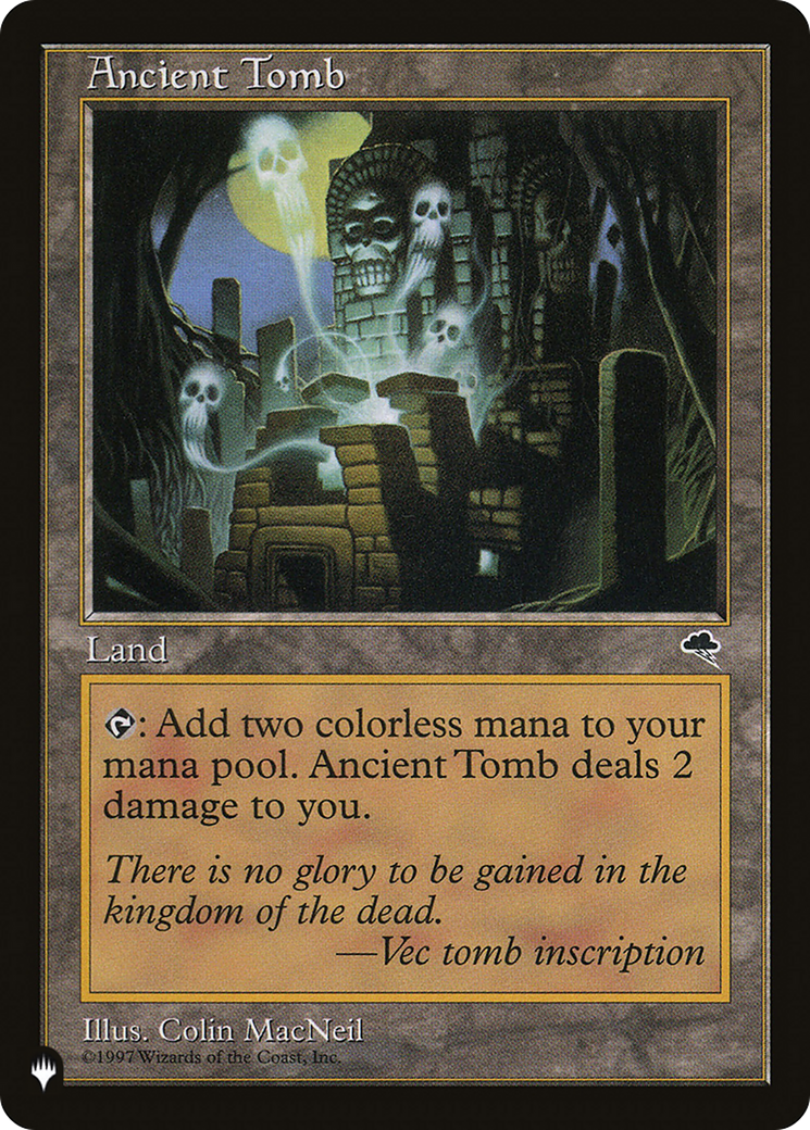 Magic: The Gathering - Ancient Tomb - The List
