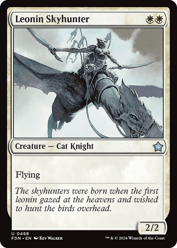 Magic: The Gathering - Leonin Skyhunter - Foundations