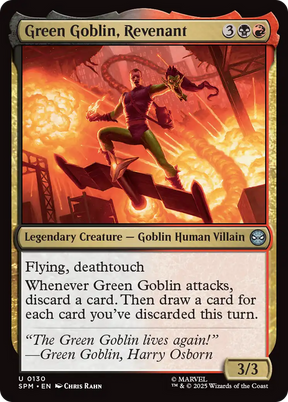 Magic: The Gathering - Green Goblin, Revenant Foil - Marvel's Spider-Man