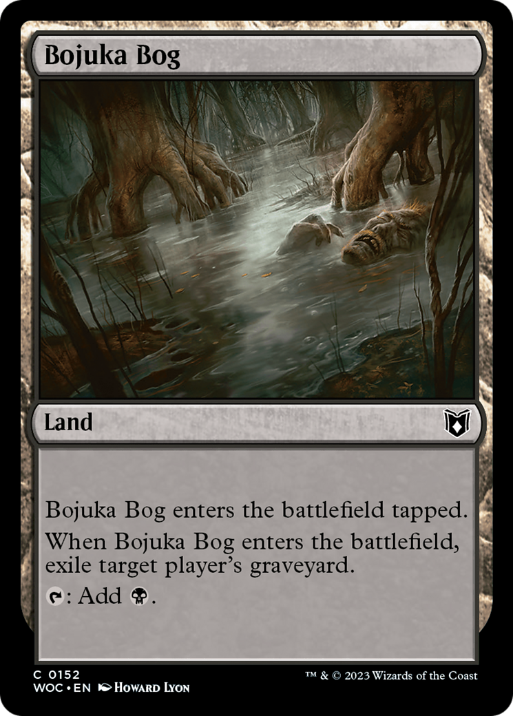 Magic: The Gathering - Bojuka Bog - Wilds of Eldraine Commander