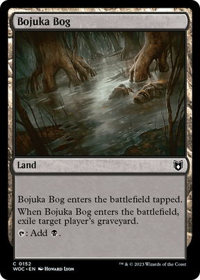 Magic: The Gathering - Bojuka Bog - Wilds of Eldraine Commander