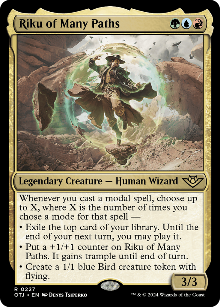 Magic: The Gathering - Riku of Many Paths - Outlaws of Thunder Junction