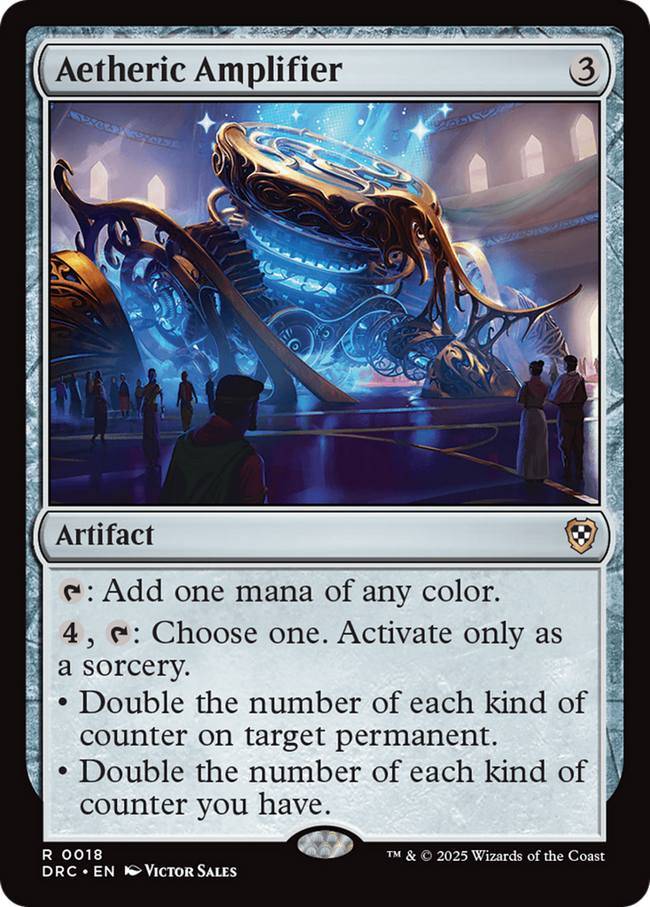 Magic: The Gathering - Aetheric Amplifier - Aetherdrift Commander