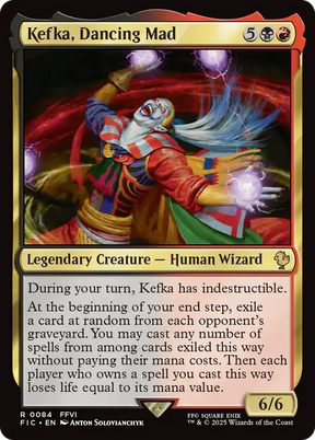 Magic: The Gathering - Kefka, Dancing Mad - Final Fantasy Commander
