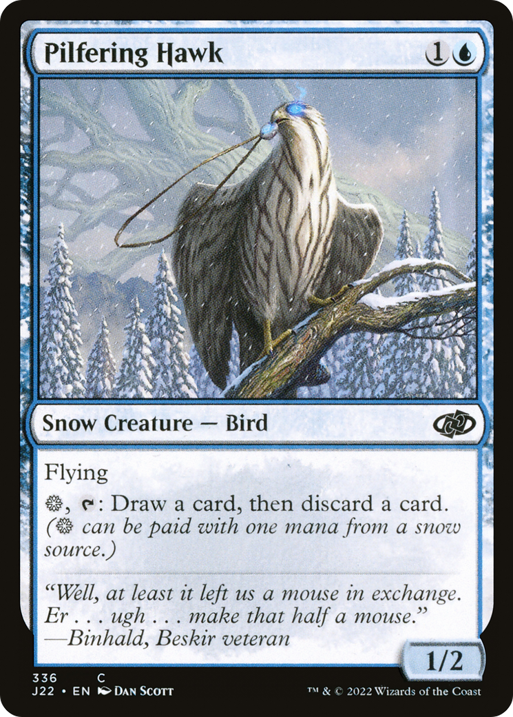 Magic: The Gathering - Pilfering Hawk - Jumpstart 2022